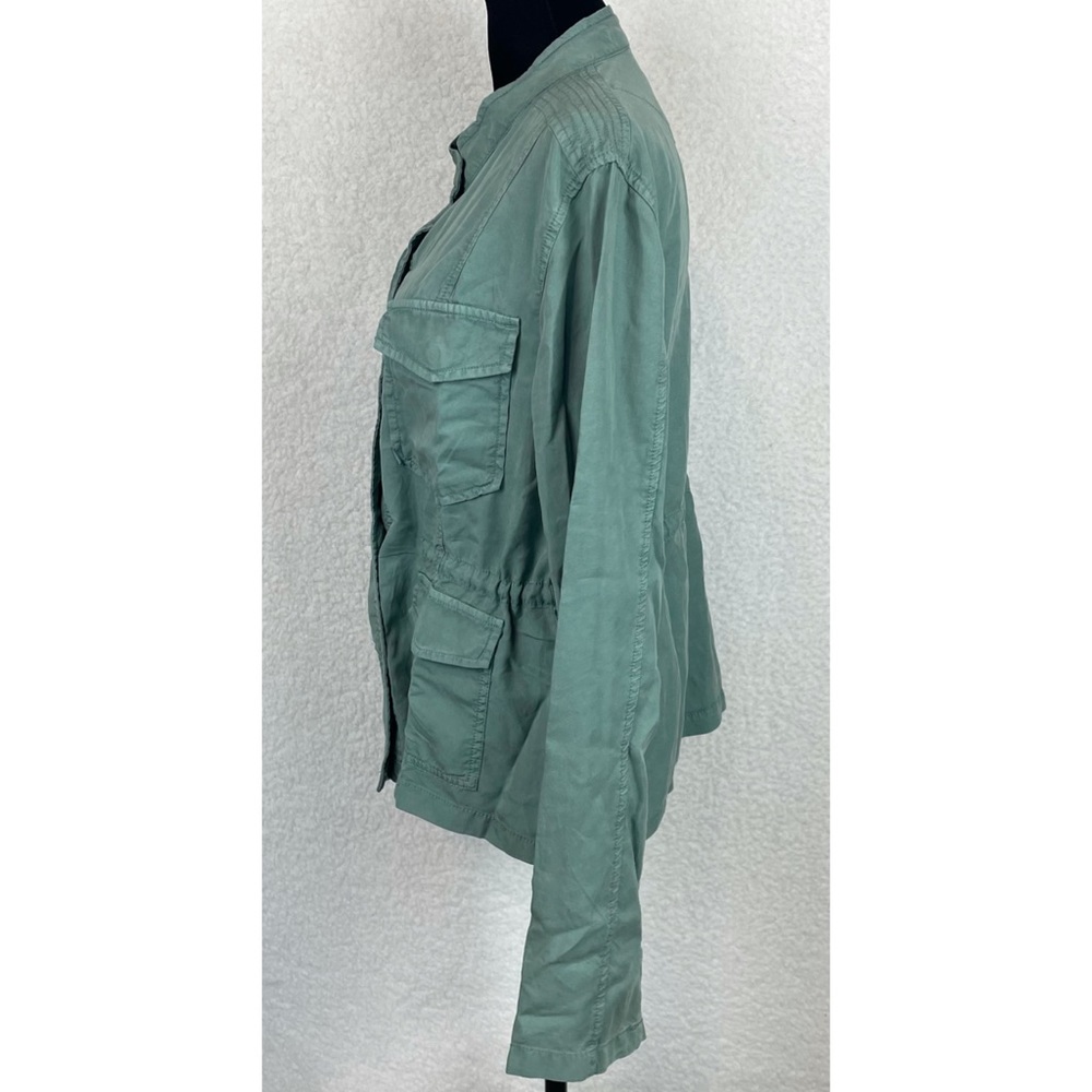 SANCTUARY • Green Trellis Safari Utility Jacket, L - Picture 8 of 16